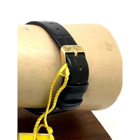 Invicta Women's Watch 35349 Lupah Quartz Special Edition Gold Black Leather Band - Picture 9 of 13